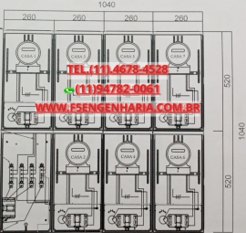 PROJETO ELTRICO PARA 7 MEDIDORES Cod: 109